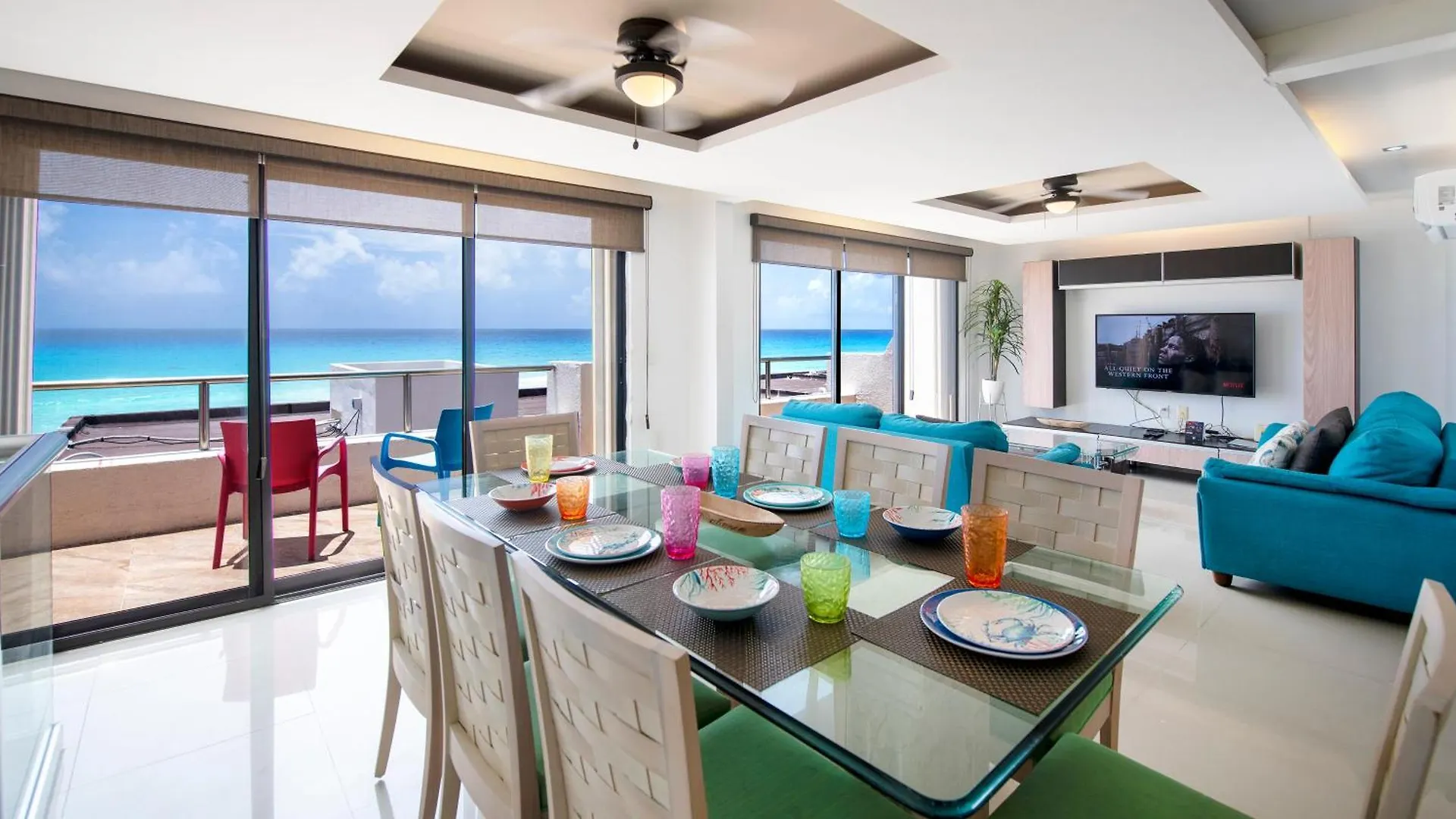 Family Vacations Apartment Ocean View Cancun